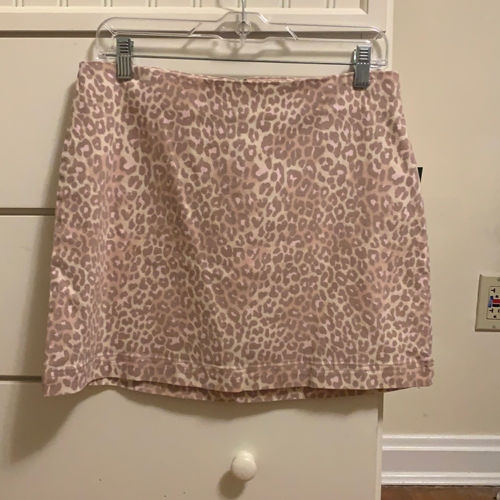 Wild Fable Leopard Skirt
